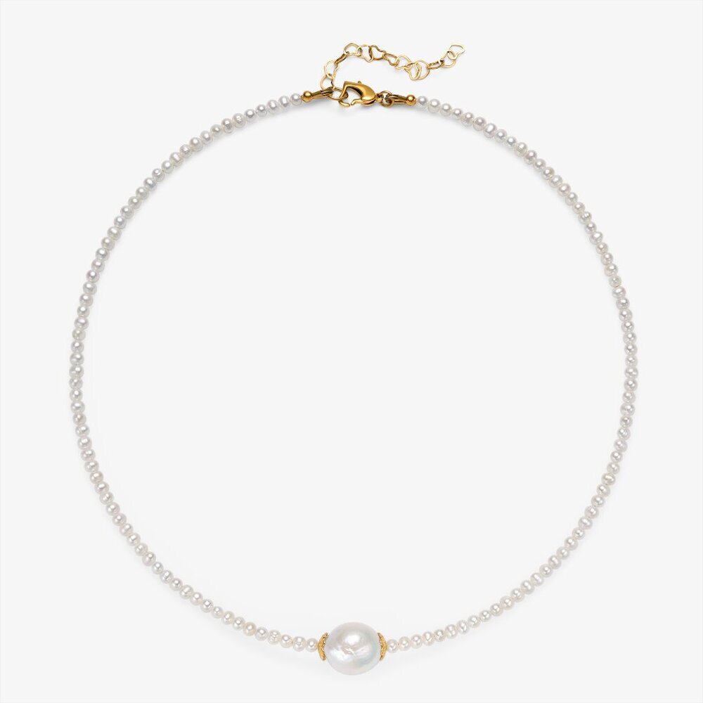 Elizabeth Pearl Necklace